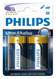 Bateria Philips Ultra Alkaline LR20 / D Bateria Philips Ultra Alkaline LR20 / D