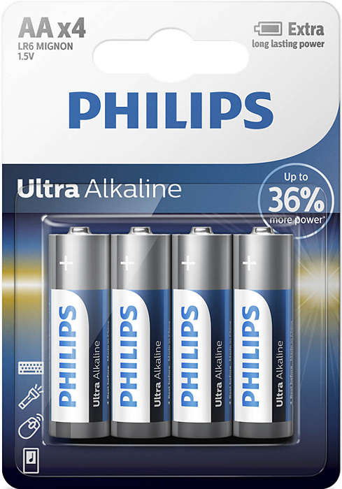 Bateria Philips Ultra Alkaline LR6 / AA B4