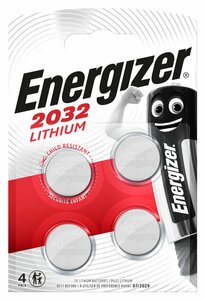 Baterie Energizer CR2032 B4 -<b>CENA ZA 40szt</b>