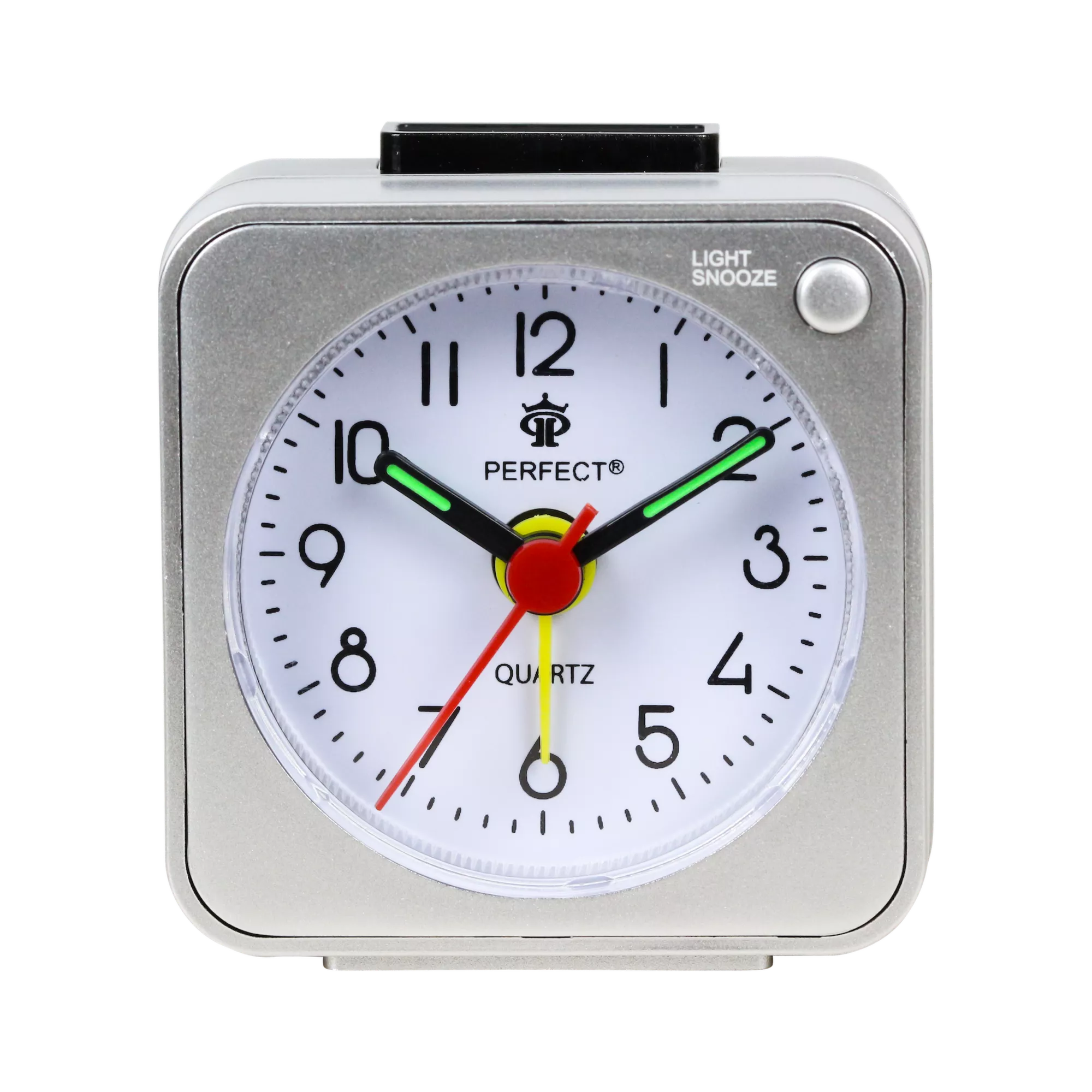 Alarm Clock Quartz Perfect BB 06602 Silver