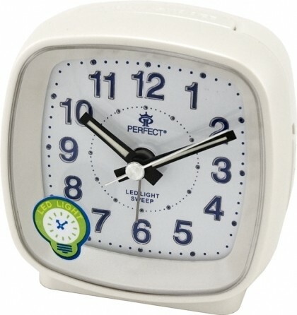 Alarm Clock Quartz Perfect SQ816 Pearl