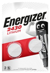 Baterie Energizer CR2430 B2 -<b>CENA ZA 20szt</b>