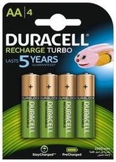Rechargeable Duracell R6 / AA (precharged) 2500mAh