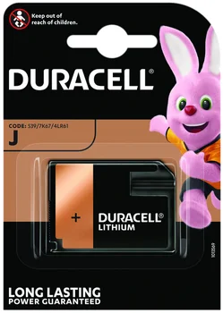 Batterie Duracell 7K67 / 4LR61 / J / 1412A alkaline