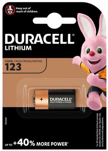 Batterien Duracell CR123A B1