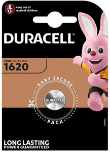 Batteries Duracell CR1620 -<b>PRICE FOR 20pcs</b>