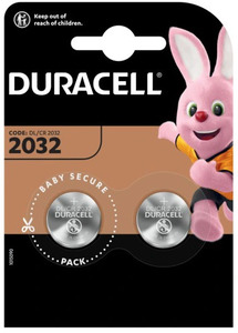 Baterie Duracell CR2032 B2<b> -PAKIET 40szt.</b>