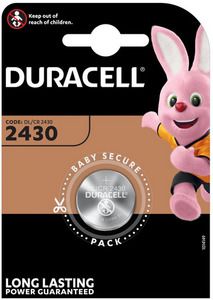 Batteries Duracell CR2430 -<b>PRICE FOR 10pcs</b>