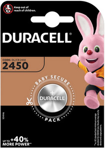 Batteries Duracell CR2450 -<b>PRICE FOR 10pcs</b>