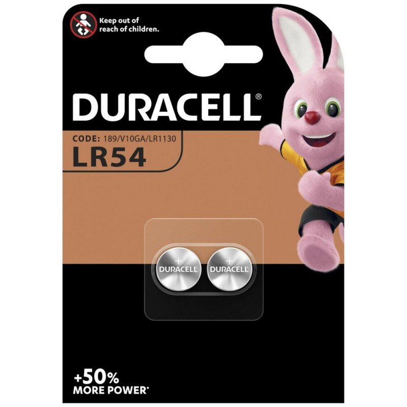Batteries Duracell Ag10 / LR54 / 189 / LR1130 / L1131 -<b>PRICE FOR 20pcs</b>