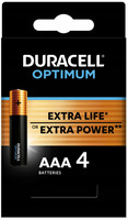 Bateria Duracell Optimum LR03 / AAA / MN2400 B4