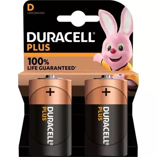 Bateria Duracell Plus Power LR20 / D / MN1300 / B2