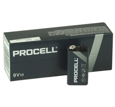 Bateria Duracell Procell 6LF22 / 6LR61 / MN1604 / 9V tray'10