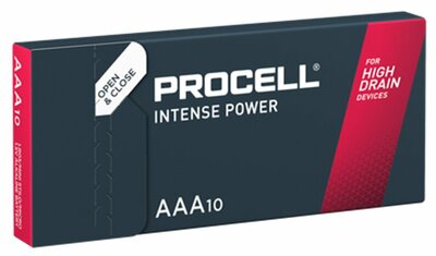Batteries Duracell Procell Intense LR03 / MN2400 / AAA tray'10 -<b>PRICE FOR 200pcs</b>