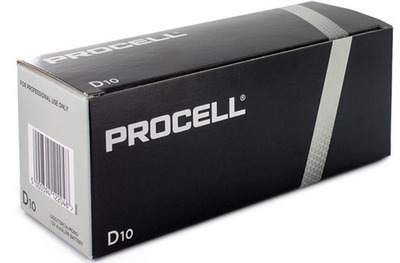 Battery Duracell Procell LR20 / MN1300 / D tray'10