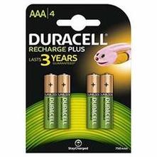 Rechargeable Duracell R03 / AAA StayCharged (precharged) 750mAh