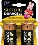 Bateria Duracell Simply LR20 (D) B2