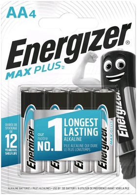 Batterie Energizer Max Plus LR6 / AA / MN1500 B4