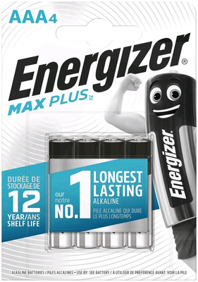 Battery Energizer Max Plus LR03 / AAA / MN2400 B4