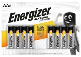 Bateria Energizer Alkaline Power LR6 / AA / MN1500 B8