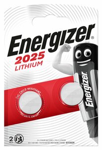 Batteries Energizer CR2025 B2 -<b>PRICE FOR 60pcs</b>