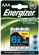 Rechargeable Energizer Extreme R03 / AAA R2U 800mAh