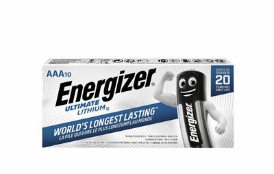 Batteries Energizer L92 / AAA / R03 Ultimate Lithium B10