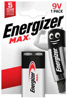 Batterie Energizer Max 6LR61 / 9V / MN1604