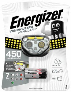 Kopflampe Energizer Vision Ultra (HDE32) 450lm