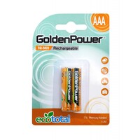 Rechargeable Golden Power R03 / AAA 1100mAh B2