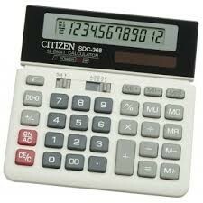 Desk Calculator Citizen SDC-368