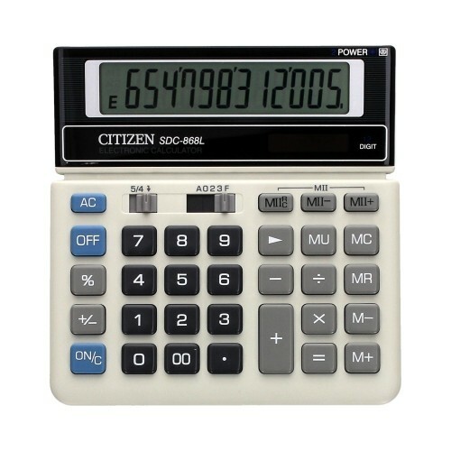 Desk Calculator Citizen SDC-868L