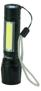 Taschenlampe BL-513 Moro COB XPE micro USB mit zoom giftbox