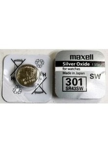 Batterie Maxell 386 / SR43W / Ag12