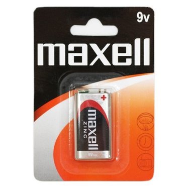 Bateria Maxell 6F22 / 9V / 1604D B1