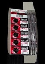 Batteries Maxell CR2025 B5 -<b>PRICE FOR 100pcs</b>
