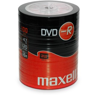 Pyty Maxell DVD-R op. 100szt. szpindel
