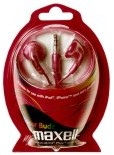 Earphones Maxell CB-Red 3,5mm plug-in
