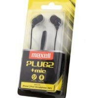 Kopfhrern Maxell PLUGZ BLACK INNER EAR