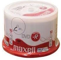 Discs Maxell DVD-R Printable 50pcs cake