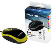 Mouse BLOW MP-20 USB 1000dpi Yellow