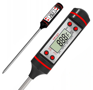 Electronic Kitchen Thermometer with a Probe LCD 01805