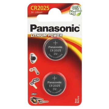 Batteries Panasonic CR2025 B2 -<b>PRICE FOR 48pcs</b>