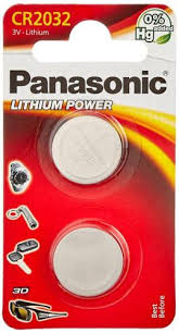 Batteries Panasonic CR2032 B2