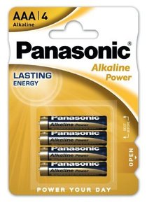 Batteries Panasonic Alkaline Power LR03 / AAA -<b>PRICE FOR 240pcs</b>
