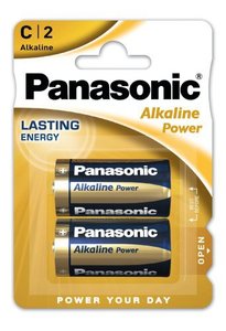 Batterie Panasonic LR14 / C Alkaline Power B2