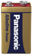Bateria Panasonic Alkaline Power 6LR61 (9V)