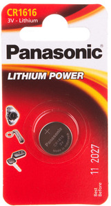 Baterie Panasonic CR1616 B1 <b>-PAKIET 12szt.</b>