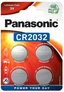 Battery Panasonic CR2032 B4