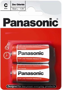 Batteries Panasonic Special Power R14 / C -<b>PRICE FOR 48pcs</b>